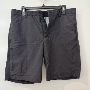 Greg Norman Collection Charcoal Flat Front Shorts